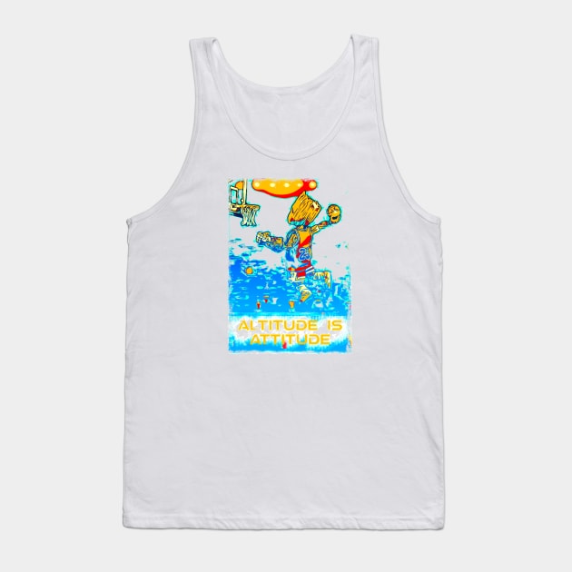 Basketball Altitude is Attitude Jump p4 Tank Top by FasBytes